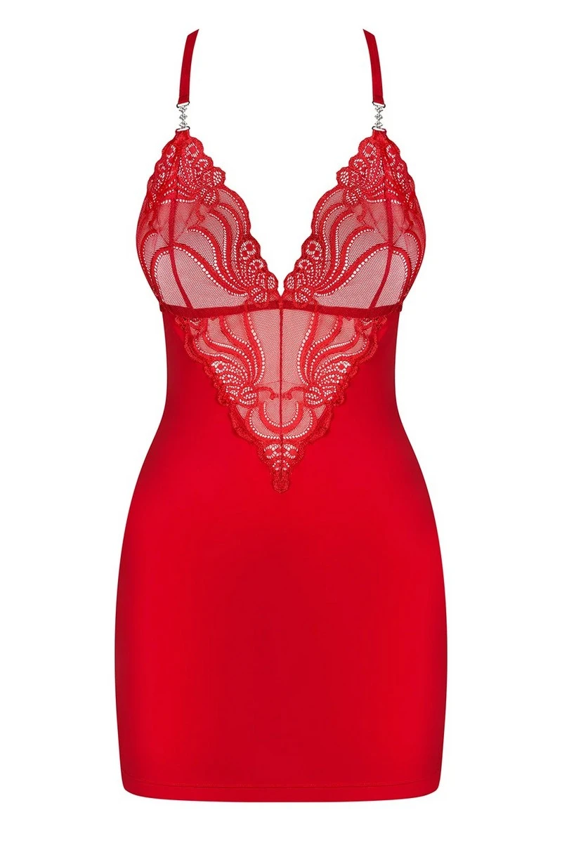 Nuisette 828-CHE rouge Obsessive Nuisette 828-CHE Rouge -sex shop 828 che rouge 2