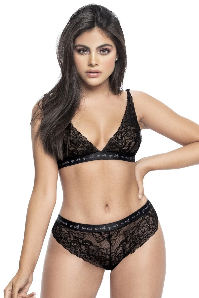 Ensemble You Wish noir Mapalé Lingerie Ensemble You Wish Noir -sex shop 8695blk luxuryalley 1