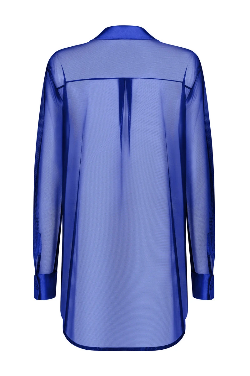 Chemisier Stellya bleu Obsessive Chemisier Stellya Bleu -sex shop chemisier stellya f 1