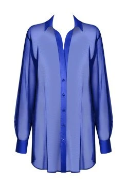 Obsessive Chemisier Stellya Bleu 2 Obsessive Chemisier Stellya Bleu -sex shop chemisier stellya f 2