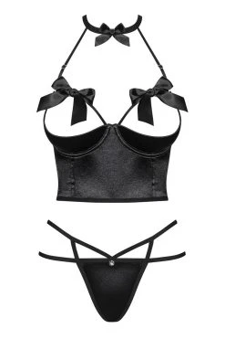Obsessive Ensemble Bustier Delishya 2 Obsessive Ensemble Bustier Delishya -sex shop delishya set noir obsessive 2