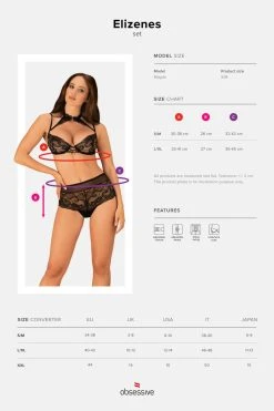Obsessive Ensemble Elizenes 4 Obsessive Ensemble Elizenes -sex shop elizenes set