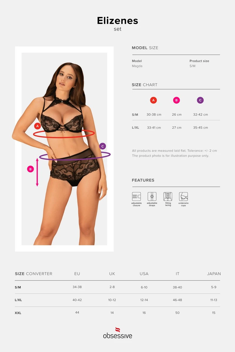 Ensemble Elizenes Obsessive Ensemble Elizenes -sex shop elizenes set