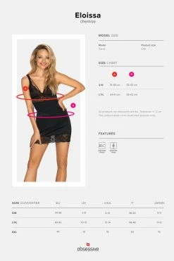 Obsessive Nuisette Eloissa -sex shop eloissa chemise