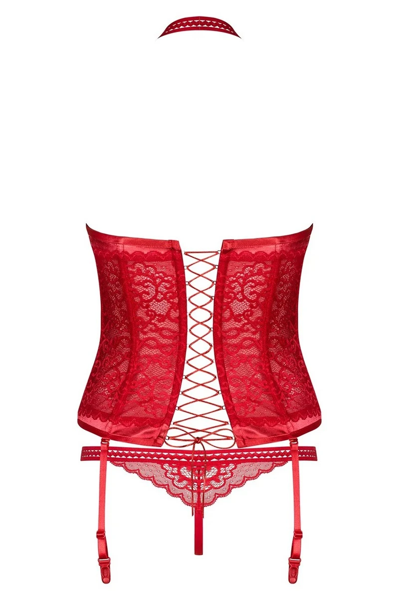 Corset Flameria Obsessive Corset Flameria -sex shop flameria corset back p