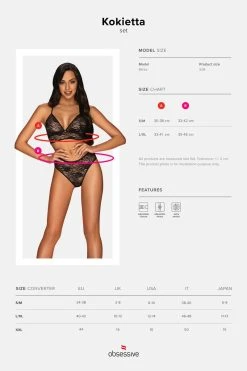 Obsessive Ensemble Kokietta -sex shop kokieta set