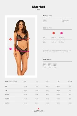 Obsessive Ensemble Marrbel -sex shop marrbel set
