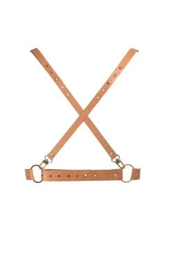 Bijoux Indiscrets Harnais X Maze Marron 2 Bijoux Indiscrets Harnais X Maze Marron -sex shop maze x harnais marron