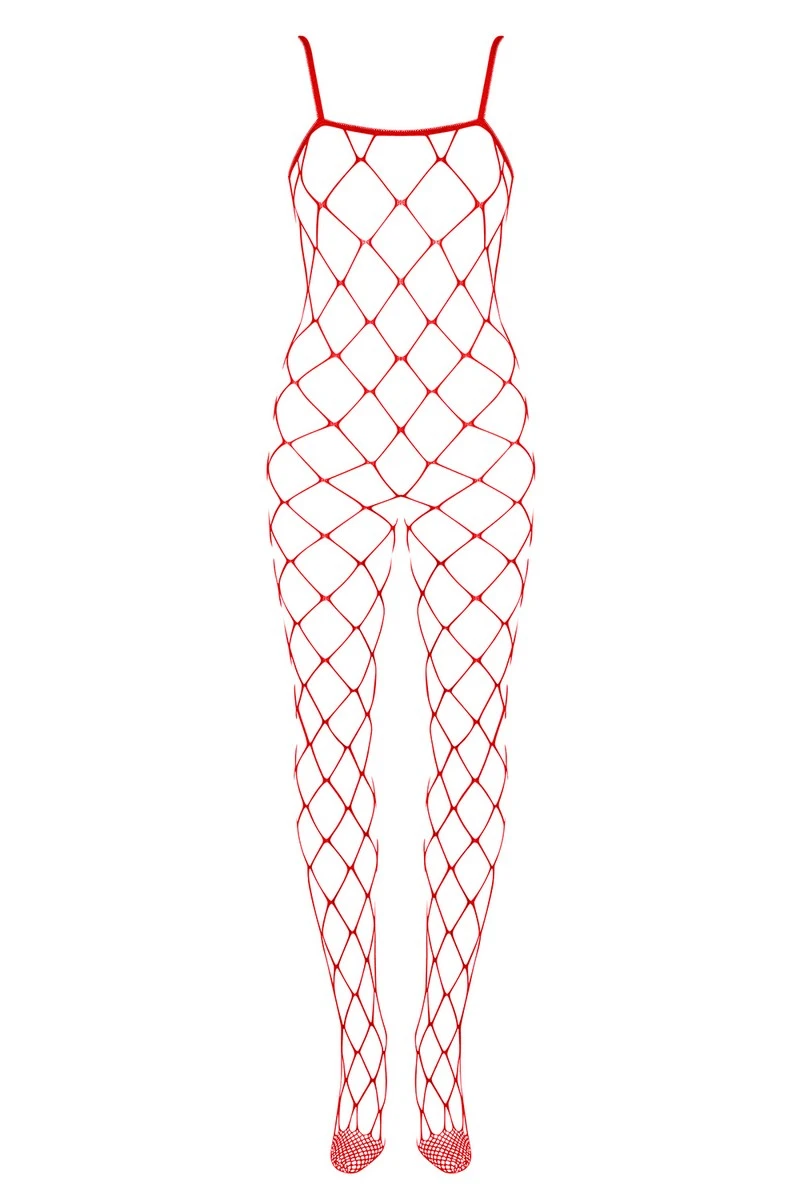 Obsessive Combinaison Filet N102 Rouge â Image 4