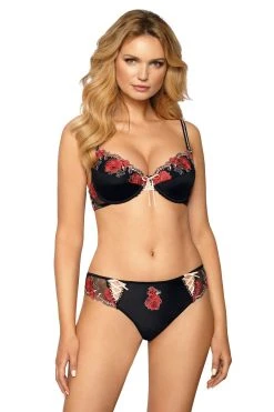 Roza String Natali Noir 2 Roza String Natali Noir -sex shop natali bra bra 2