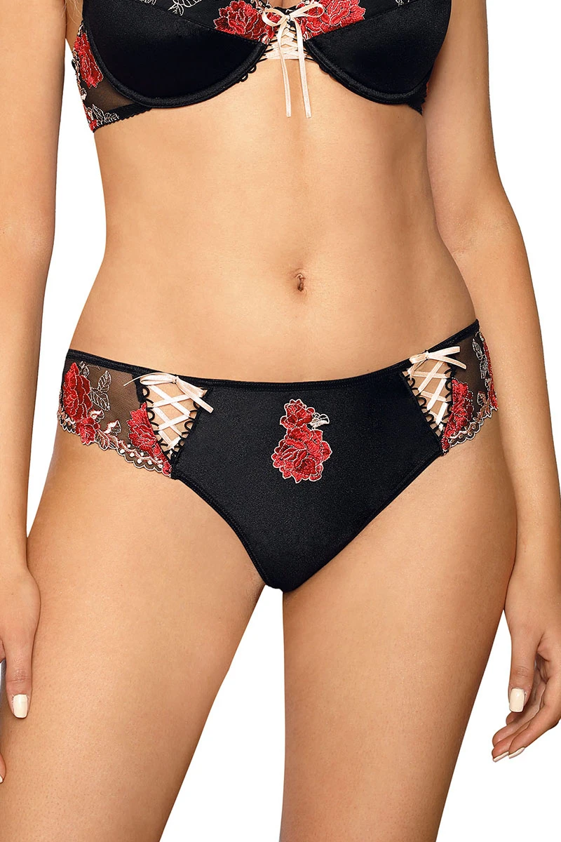 String Natali noir Roza String Natali Noir -sex shop natali thong blk