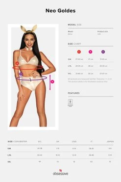 Obsessive Costume Lapine Neo Goldes -sex shop neo goldes luxuryalley
