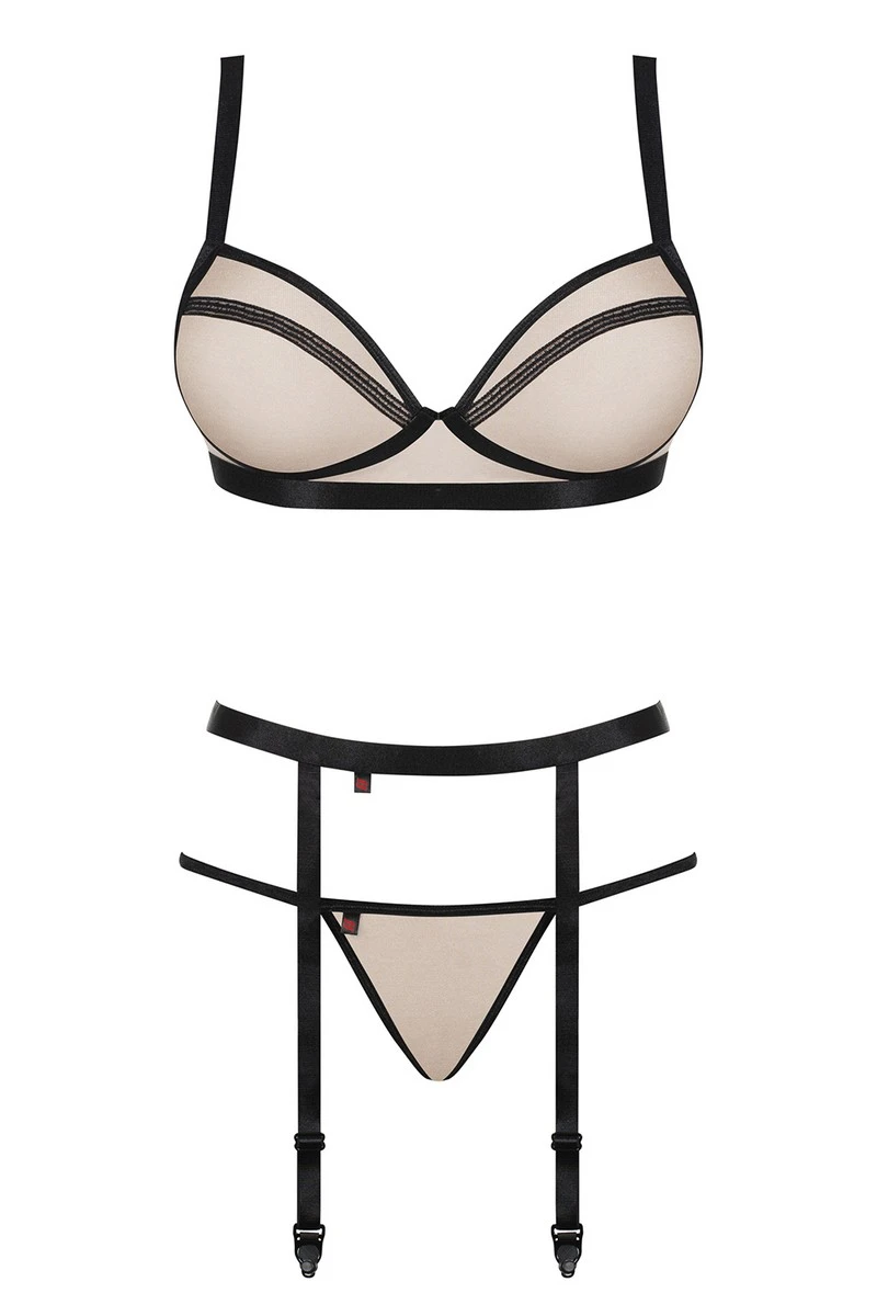 Ensemble jarretelles Nudelia Obsessive Ensemble Jarretelles Nudelia -sex shop nudelia ensemble obsessive 1