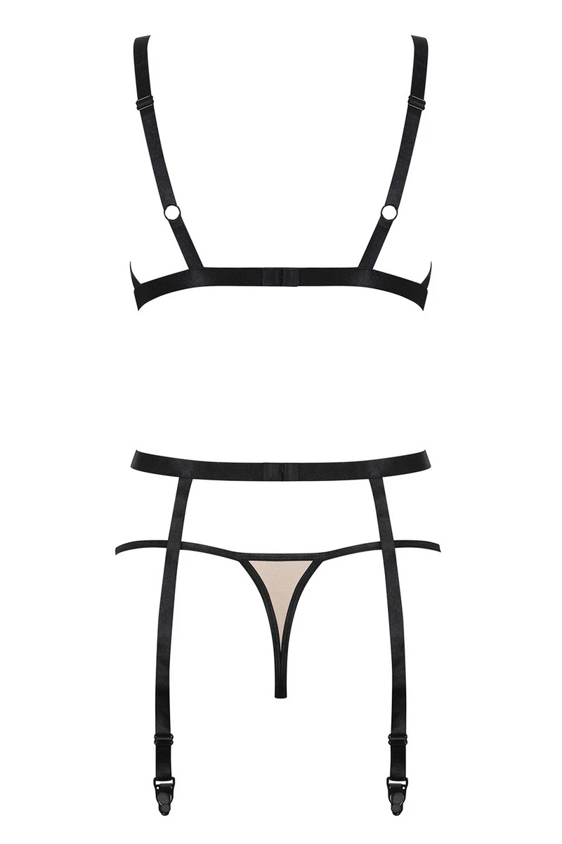 Ensemble jarretelles Nudelia Obsessive Ensemble Jarretelles Nudelia -sex shop nudelia ensemble obsessive 2