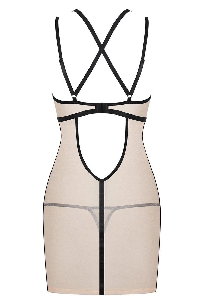 Nuisette transparente Nudelia Obsessive Nuisette Transparente Nudelia -sex shop nudelia nuisette obsessive 3