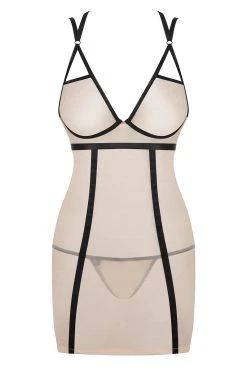 Obsessive Nuisette Transparente Nudelia 3 Obsessive Nuisette Transparente Nudelia -sex shop nudelia nuisette obsessive 4