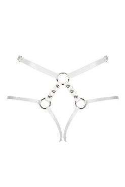 Obsessive Bas De Harnais Blanc A758 5 Obsessive Bas De Harnais Blanc A758 -sex shop obsessive a758 bottom harness back packshot