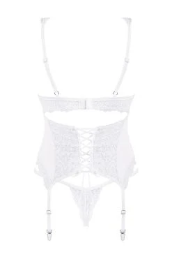 Obsessive Corset Amor Blanco 3 Obsessive Corset Amor Blanco -sex shop obsessive amor blanco corset back packshot