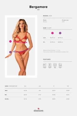 Obsessive Ensemble Bergamore -sex shop obsessive bergamore set