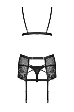 Obsessive Ensemble 3 Pièces Blanita -sex shop obsessive blanita set back packshot