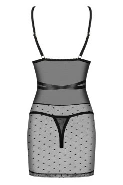 Obsessive Nuisette à Pois Bowessa 3 Obsessive Nuisette à Pois Bowessa -sex shop obsessive bowessa chemise back packshot