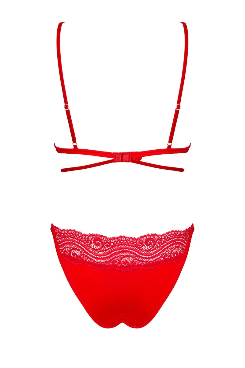 Ensemble Diyosa rouge Obsessive Ensemble Diyosa Rouge -sex shop obsessive diyosa set red back packshot