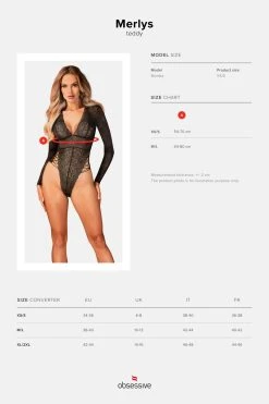 Obsessive Body Manches Longues Merlys 4 Obsessive Body Manches Longues Merlys -sex shop obsessive merlys teddy