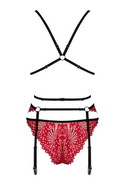 Obsessive Ensemble Jarretelles Mettia -sex shop obsessive mettia set back packshot