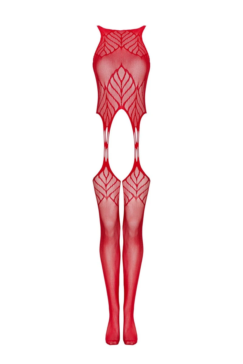 Combinaison rouge N122 Obsessive Combinaison Rouge N122 -sex shop obsessive n122 bodystocking pwf