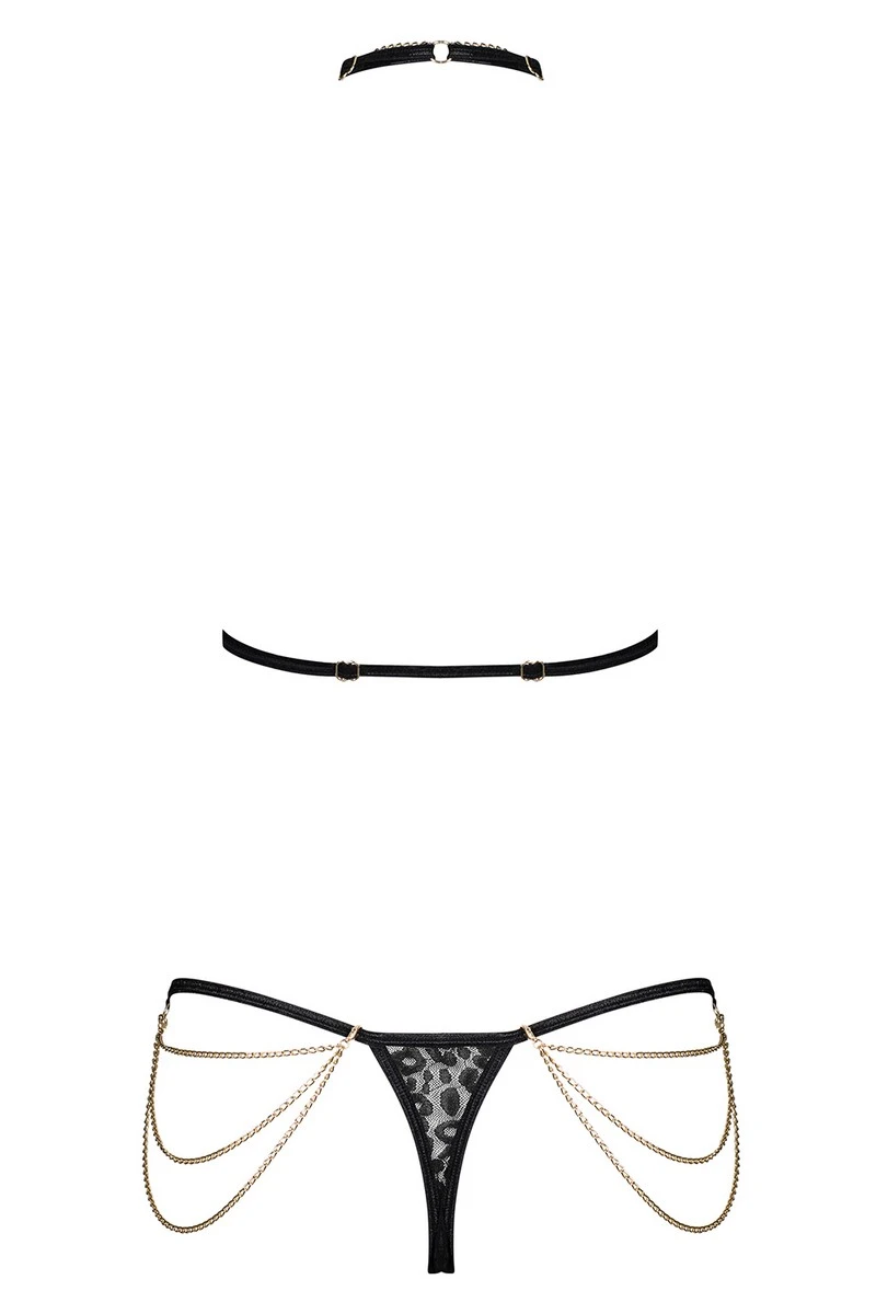 Ensemble chaînettes Pantheria Obsessive Ensemble Chaînettes Pantheria -sex shop obsessive pantheria set back packshot 1500x1120 1