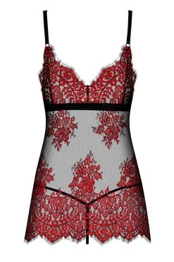 Obsessive Babydoll Redessia 4 Obsessive Babydoll Redessia -sex shop obsessive redessia babydoll back packshot