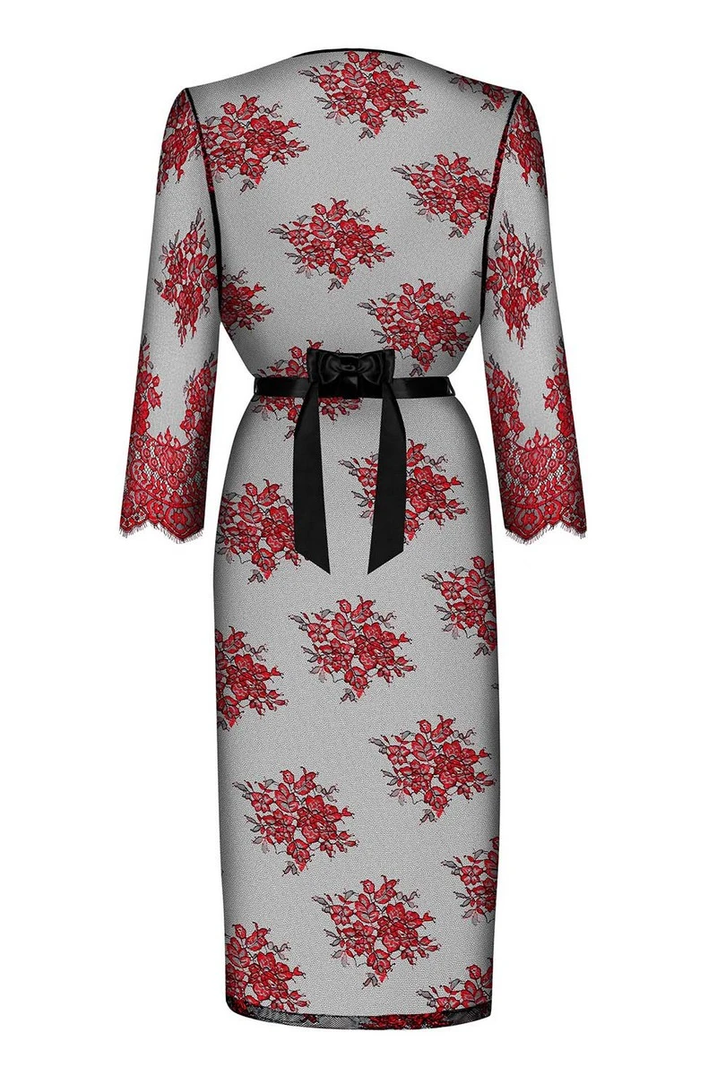 Négligé Redessia Obsessive Négligé Redessia -sex shop obsessive redessia peignoir back packshot