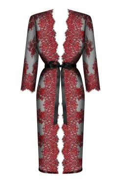 Obsessive Négligé Redessia 2 Obsessive Négligé Redessia -sex shop obsessive redessia peignoir packshot