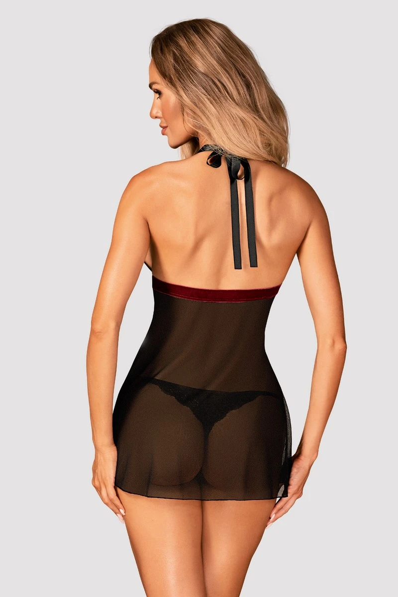 Babydoll Rossita Obsessive Babydoll Rossita -sex shop obsessive rossita babydoll back frb