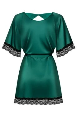 Obsessive Déshabillé Sensuelia Vert 3 Obsessive Déshabillé Sensuelia Vert -sex shop obsessive sensuelia robe green back packshot