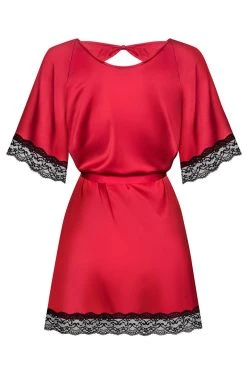 Obsessive Déshabillé Sensuelia Rouge 4 Obsessive Déshabillé Sensuelia Rouge -sex shop obsessive sensuelia robe red back packshot