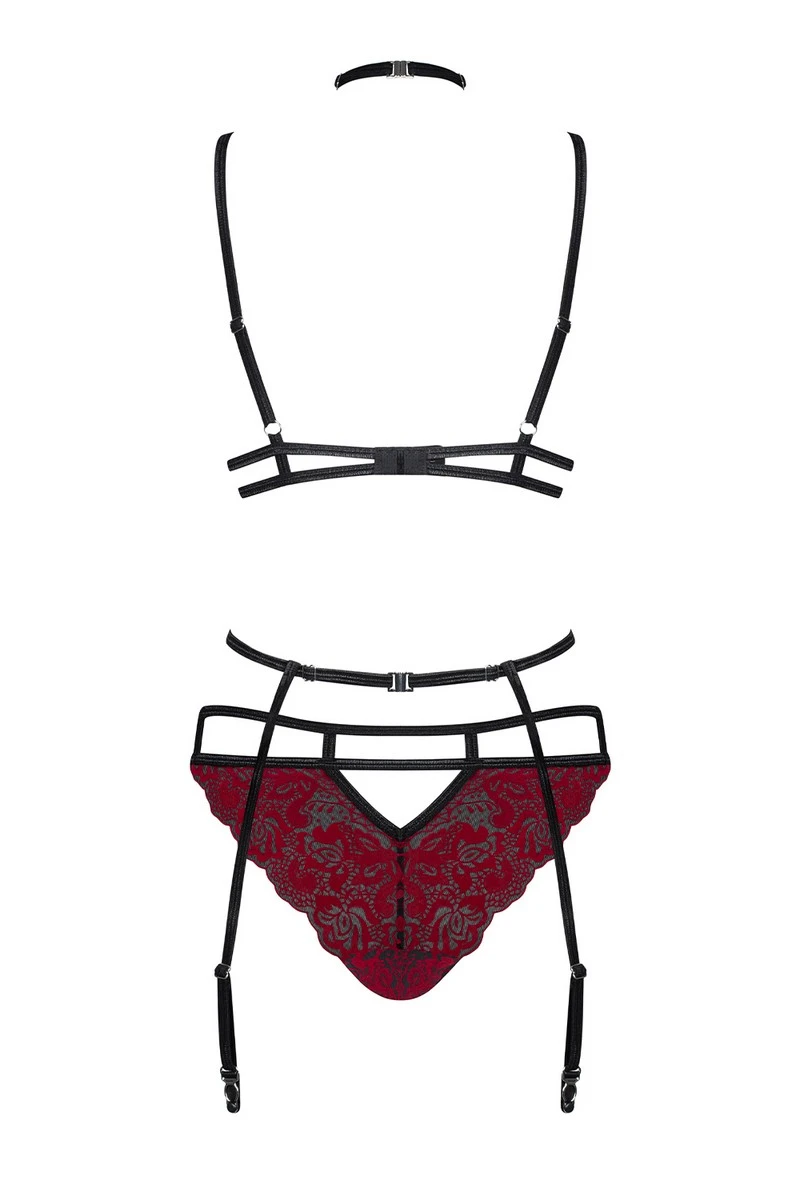 Ensemble jarretelles Sugestina Obsessive Ensemble Jarretelles Sugestina -sex shop obsessive sugestina set back packshot