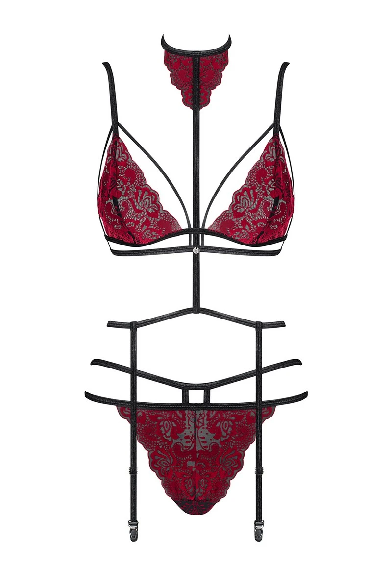 Ensemble jarretelles Sugestina Obsessive Ensemble Jarretelles Sugestina -sex shop obsessive sugestina set packshot