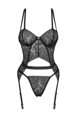 Obsessive Corset Noir Yaskana -sex shop obsessive yaskana corset packshot