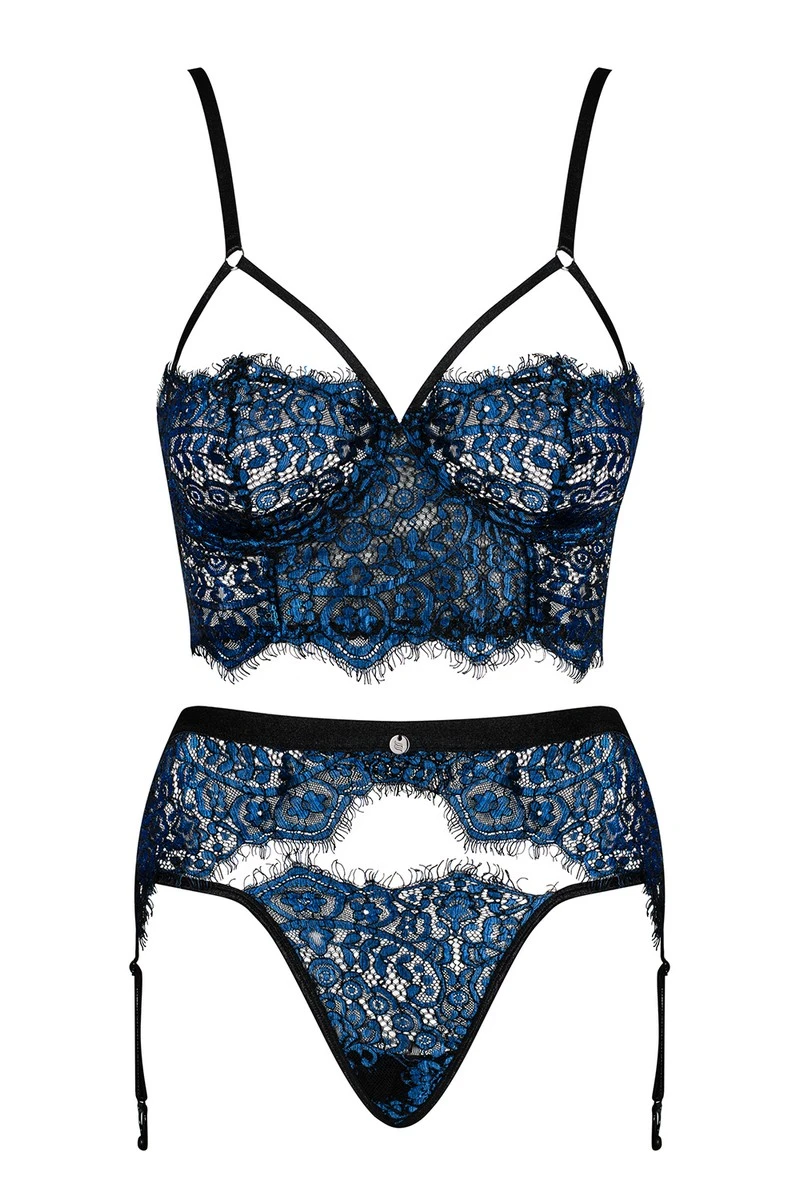 Ensemble jarretelles Yassmyne Obsessive Ensemble Jarretelles Yassmyne -sex shop obsessive yassmyne set packshot