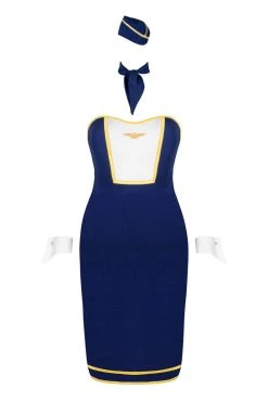 Obsessive Costume D'hotesse De L'air Stewardess -sex shop obsssive stewardess uniform pwf
