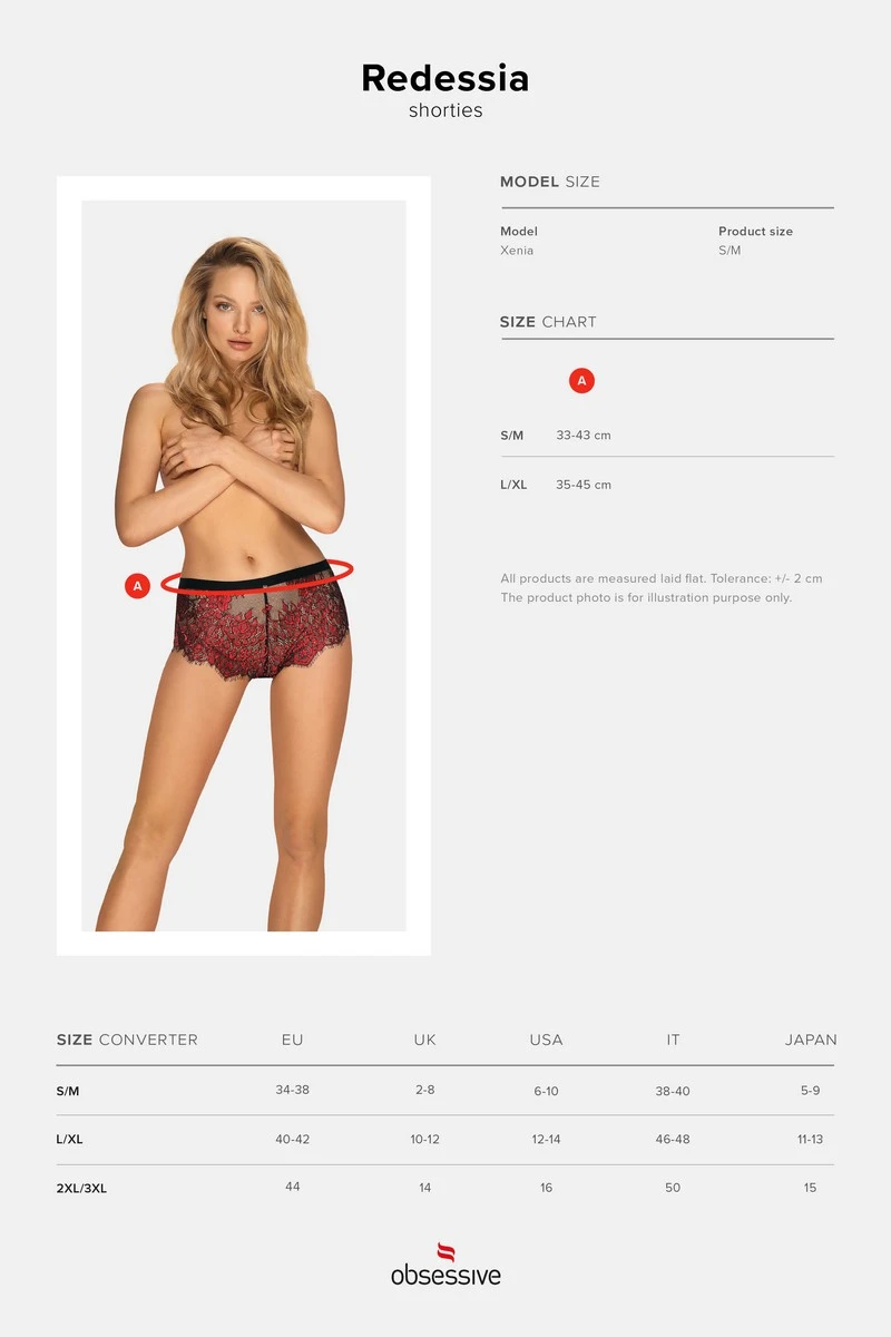 Shorty Redessia Obsessive Shorty Redessia -sex shop redessia shorties