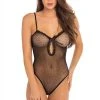Rene Rofe Body Tulle Noir