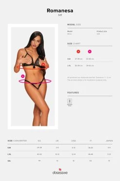 Obsessive Ensemble Romanesa -sex shop romanesa set luxuryalley