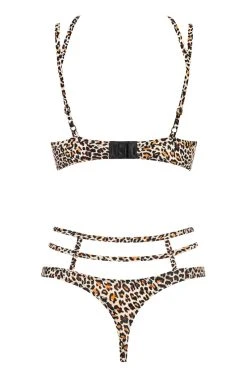 Obsessive Ensemble Léopard Selvy 3 Obsessive Ensemble Léopard Selvy -sex shop selvy ensemble 1