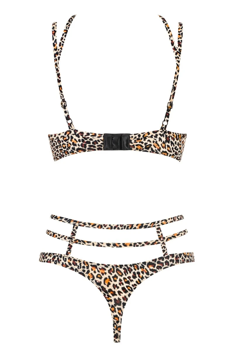 Ensemble léopard Selvy Obsessive Ensemble Léopard Selvy -sex shop selvy ensemble 1