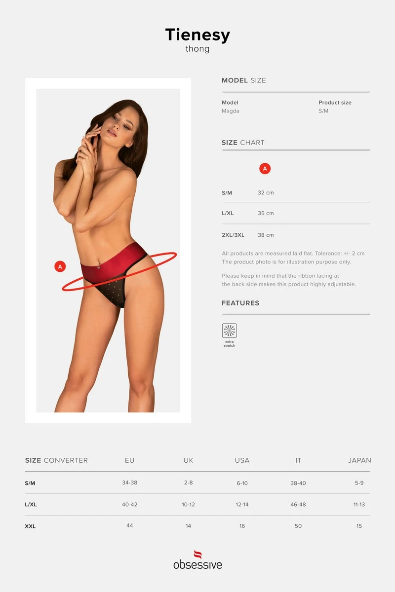 Culotte cadeau Tienesy Obsessive Culotte Cadeau Tienesy -sex shop tienesy thong