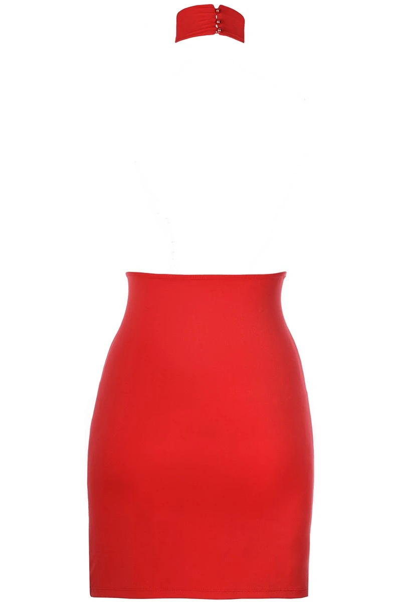 Robe rouge V-9139 Axami Robe Rouge V-9139 -sex shop v 9139 back 1